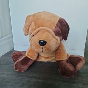 Circus Circus Las Vegas / Reno Brown Dog Plush Stuffed Animal 8-9 Inch